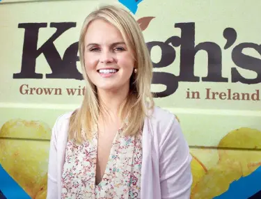  ??  ?? Aisling Worth, marketing manager at Keogh’s Crisps. Photo: Tony Gavin