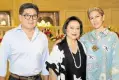  ?? ?? SSI president Anton T. Huang, Rustan Group of Companies CEO Zenaida R. Tantoco, Nina Huang