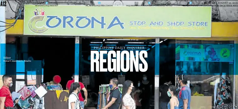  ?? —ARNOLD ALMACEN / ILOILO CITY MAYOR’S OFFICE ?? NEW NORMAL Businesses along downtown Iloilo City have reopened but residents face stricter health measures amid a surge in cases of the new coronaviru­se disease (COVID-19).