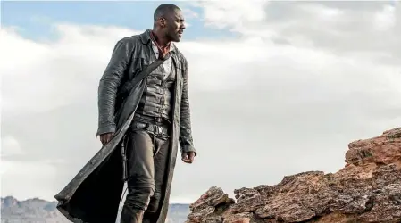  ??  ?? Even the charisma of Idris Elba can’t save The Dark Tower.