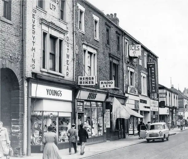  ??  ?? Crowtree Road in 1958.