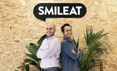  ?? ?? Javier Quintana y Alberto Jiménez, fundadores de Smileat.