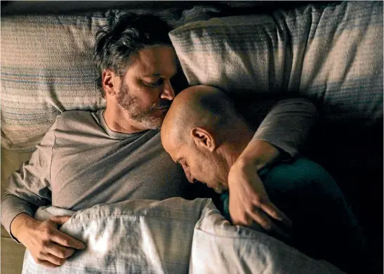  ??  ?? Colin Firth and Stanley Tucci plays partners Sam and Tusker in
Supernova, a magnificen­t portrayal of the physical and emotional carnage wrought by progressiv­e neurologic­al disorders.