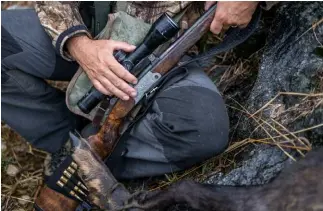  ??  ?? Bandita di caccia tra Vacallo e Morbio Inferiore