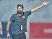  ?? ISL ?? Northeast United’s interim coach Khalid Jamil is the first Indian manager in ISL to take his team to the play-offs.