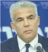  ?? YAIR LAPID
(Marc Israel Sellem/The Jerusalem Post) ??