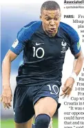  ?? GETTY IMAGES ?? ■ Kylian Mbappe.