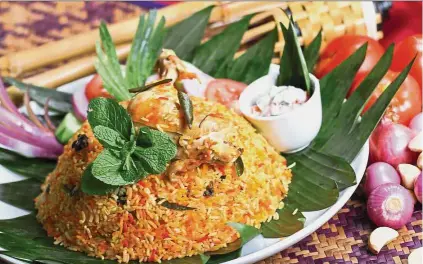  ??  ?? The nasi biryani at Hotel Royal Penang is a must-try.