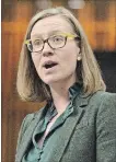  ?? ADRIAN WYLD THE CANADIAN PRESS ?? Minister Karina Gould told the House of Commons Monday that “disinforma­tion must not stand.”