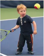  ?? COURTESY ALBERTA TENNIS CENTRE — NIKE TENNIS CAMP ?? Learning racquet sports is a fun way for kids to stay active over the summer.