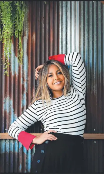  ?? Picture: JAMIE HANSON ?? Jess Mauboy is the newest ‘Friend of Australia’