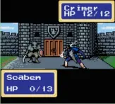  ??  ?? » [Game Gear] Lengthy RPGS like Shining Force II: The Sword Of Hajya become more appealing with a rechargeab­le battery.