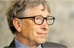  ?? ASSOCIATED PRESS FILE PHOTO ?? Microsoft co-founder Bill Gates said Monday he will give $50 million of his own money to help fight Alzheimer’s disease.