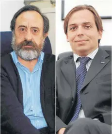  ??  ?? Guillermo Pattillo y Matías Acevedo acompañara­n a Cerda en la Dipres.