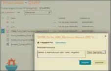  ??  ?? Anstelle überhaupt zu drucken, können Anwender Dokumente auch in Dokumenten-Management­Systemen, hier Microsoft SharePoint 2013, verteilen.