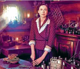  ?? PHOTO BY STARZ ?? Caitriona Balfe as Claire Randall in “Outlander”—