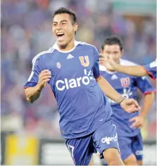  ?? |AGENCIAUNO ?? Vargas de azul, un sueño de los hinchas de la “U”