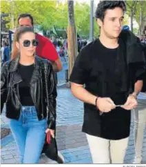  ?? EUROPA PRESS ?? El hijo de la infanta Elena y su ya ex novia, en una foto de archivo.