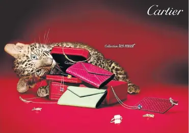  ??  ?? LUXURY BRAND: Converting the salaries of the top brass to rands boosted pay at Cartier’s umbrella company Richemont