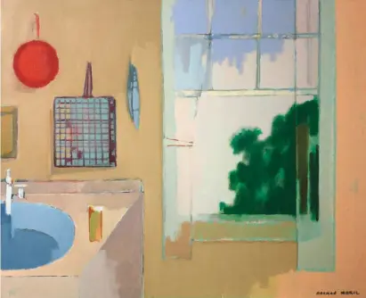 ??  ?? Herman Maril (1908-1986), The Window. Oil on canvas, 40 x 50 in.