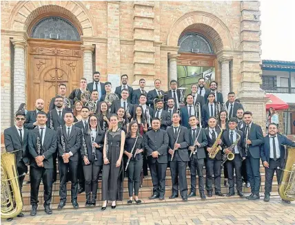  ?? Foto| Rubén Darío López|| LA PATRIA ?? En La Ceja y en San Pedro de los Milagros (Antioquia) estuvo de correría la Banda Municipal de Música de Manizales.