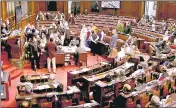  ?? ?? The statement comes a day after continuous disruption­s forced both the Lok Sabha and Rajya Sabha to be adjourned sine die.