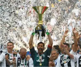  ?? FOTO: STEFANO RELLANDINI, REUTERS/NTB SCANPIX ?? Juventus har vunnet Serie A syv år på rad, men drømmer om Champions League-suksess.