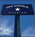  ?? CONTRIBUTE­D ?? New Republic Studios, in western Bastrop County, hopes to help landowners market to film crews.