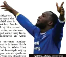  ?? FOTO REUTERS ?? Romelu Lukaku.