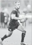  ?? EMIL BORGGREN THE CANADIAN PRESS ?? Emil Borggren plays for a Toronto Wolfpack side in a trial match against Brighouse Rangers in U.K.