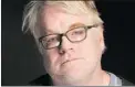  ??  ?? Philip Seymour Hoffman: TV and film