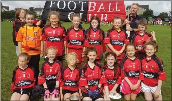  ??  ?? The Glanworth U-10 team that took part in the underage Blitz in Passage West