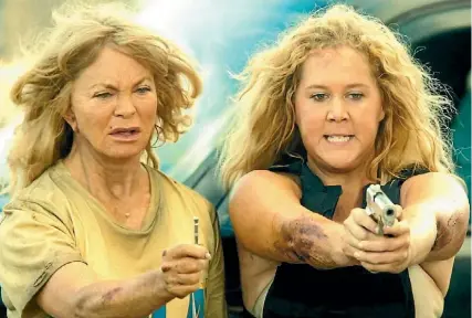  ??  ?? Snatched’s biggest crime is reducing the vibrant, bubbly Goldie Hawn to the ‘straight-man’ role opposite Amy Schumer.