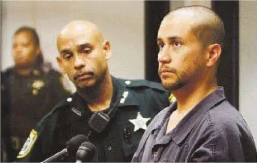  ?? AP/GARY W. GREEN. ?? George Zimmerman fue acusado del homicidio de Trayvon Martin. Sin embargo, fue declarado inocente del crimen.