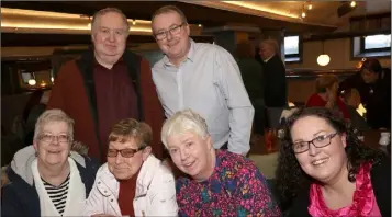  ??  ?? Back row: Matt Joyce and Brendan Robinson. Front row: Phil Costen, Ann Stedman, Trish Lynch and Caroline Mackey.