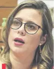  ??  ?? Kattya González (PEN), diputada por Capital, impulsora de recortes de fondos al cuestionad­o Parlasur.