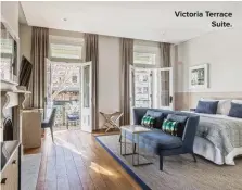 ??  ?? Victoria Terrace Suite.