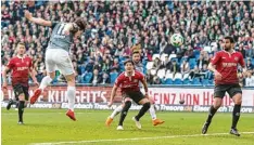  ?? Foto: imago ?? Michael Gregoritsc­h erzielte das 1:0 in Hannover mit einem Kopfball.