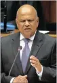  ??  ?? Finance Minister Pravin Gordhan