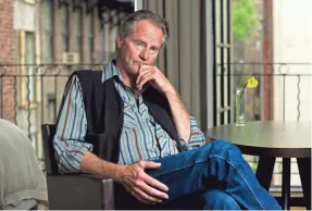  ?? ASSOCIATED PRESS ?? Sam Shepard poses for a portrait in New York in 2011. Shepard, 73, wrote plays that chronicled the fault lines of family and masculinit­y in the American West, and he acted in several movies. He died Thursday of complicati­ons from ALS at his home in...