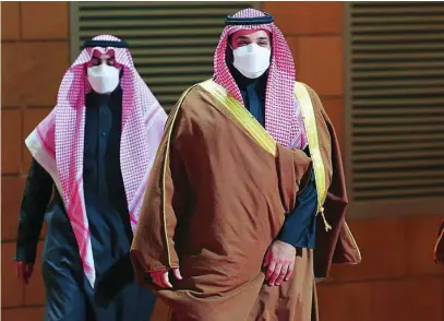  ??  ?? El príncipe heredero de Arabia Saudí, Mohammed Bin Salman, quien gobierna de facto el país árabe