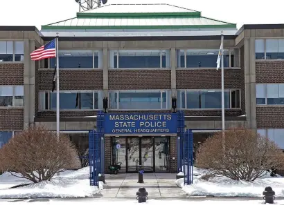  ?? MATT STONE / HERALD STAFF FILE ?? NEW CHARGES: A state police lieutenant who’s since retired was charged Friday with larceny, accused of putting in for hours that he did not work, including time spent on a cruise to Bermuda.