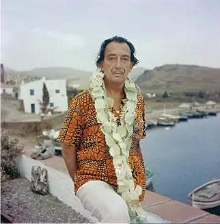  ??  ?? Salvador Dali à Figueras, dans les années 1960