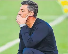  ?? FEDERICO LÓPEZ CLARO ?? PEDRO CAIXINHA. El debutante entrenador albiazul rescató aspectos de su equipo.