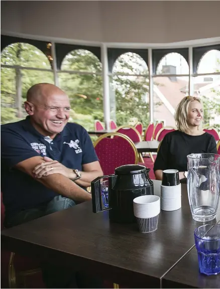  ??  ?? SAMSPELT GÄNG. ”Vi har alla sett samma föreställn­ing framför oss sedan vi träffades första gången och vi har lyckats