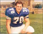  ?? Tulsa athletics / Contribute­d photo ?? Gus Spanos, brother of UConn interim head coach Lou Spanos, during his career at the University of Tulsa.