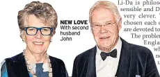  ??  ?? NEW LOVE With second husband John