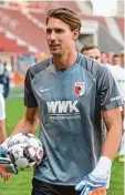  ?? Foto: Ulrich Wagner ?? Gegen Bilbao steht Fabian Giefer im Tor des FCA.