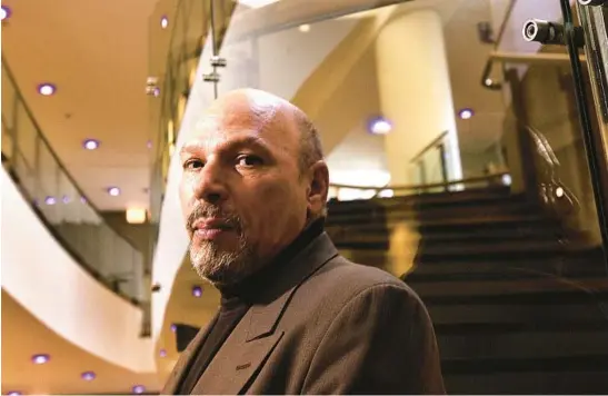  ?? E. JASON WAMBSGANS/CHICAGO TRIBUNE ?? Playwright August Wilson’s “Gem of the Ocean” was at the Goodman Theatre in 2003.