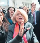  ?? | JEWEL SAMAD/AFP~GETTY IMAGES ?? Edith Windsor, 83, is the plaintiff in the case challengin­g the Defense of Marriage Act.